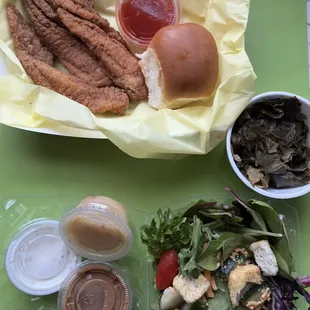 Catfish Fillet Dinner