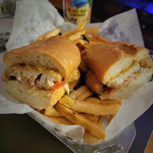 Shrimp Po Boy Sandwiches