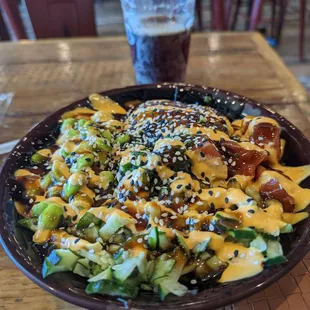 This is the ultimate poke bowl