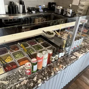 Poke bowl ingredients