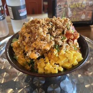 STUFFED AVOCADO SUSHI BOWL