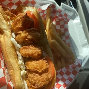 Shrimp po boy