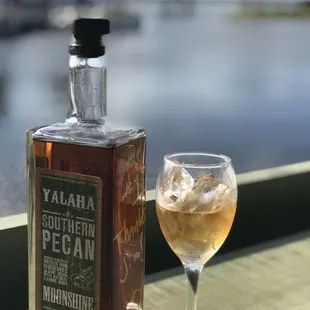Southern Pecan Moonshine made locally