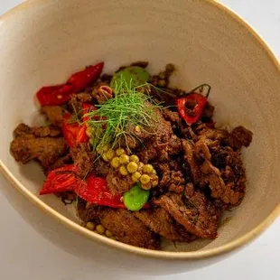 Khua kling - beef sirloin