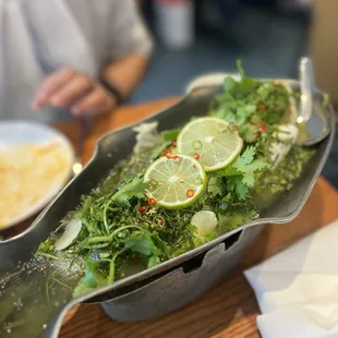 Steamed Fish