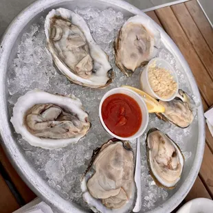 Happy hour oysters