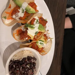 Honey Chipotle shrimp tacos