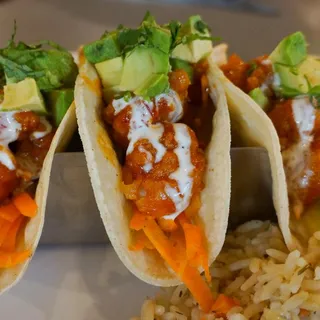 Honey Chipotle Shrimp Tacos