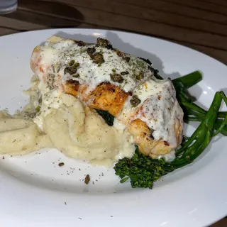 Shrimp & Crab Stuffed Flounder