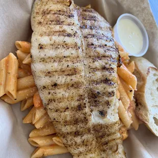 Grilled White Fish