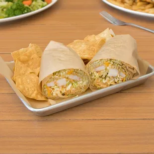 Fish Dish Burrito Shrimp
