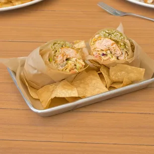 Fish Dish Burrito Salmon