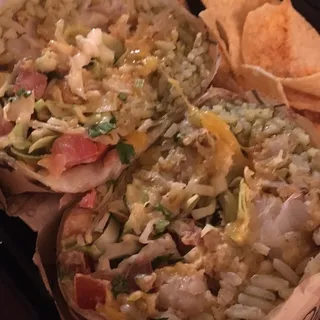 Fried Fish Burrito