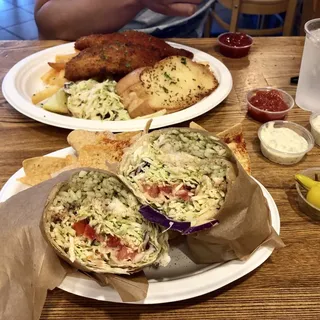 Grilled Catfish Burrito