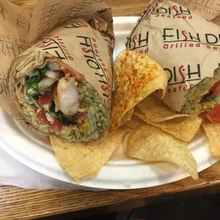 Grilled Shrimp Burrito