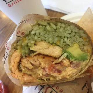 Salmon Burrito