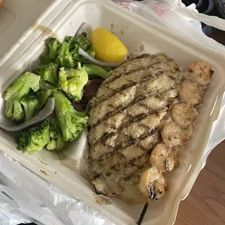White Fish (Swai) Salad