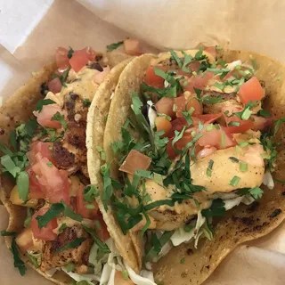 Grilled Salmon Taco