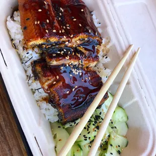 Unagi bowl special. Bomb.