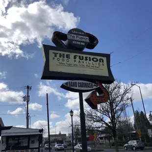 The Food Pod Sign