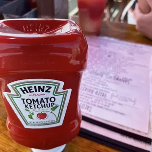 Fish Heads serves Heinz...!