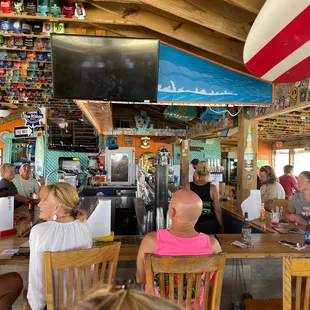 View from our table.