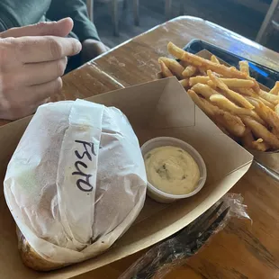 Grilled Fish Sandwich