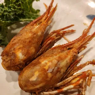 Fried shrimp!