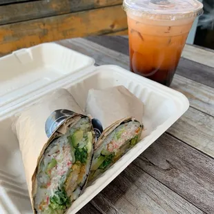 Dancing Shrimp Burrito