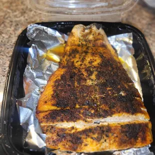 Broiled Salmon