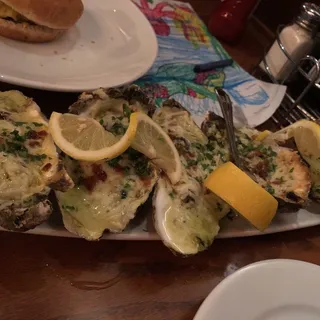 Oysters Rockefeller