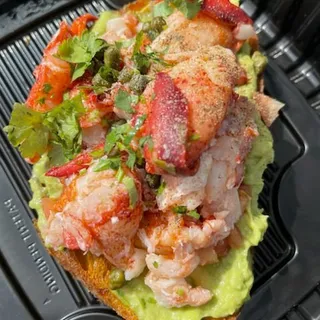 Lobster Avocado Toast