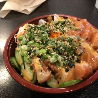 House Salmon Bowl (raw)