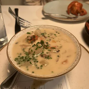 Clam &amp; Andouille chowder