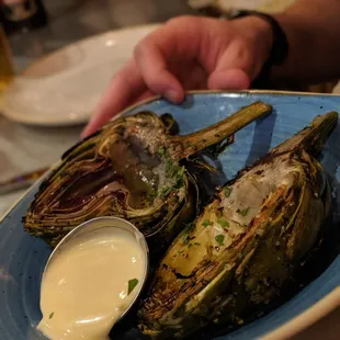 Grilled Artichoke