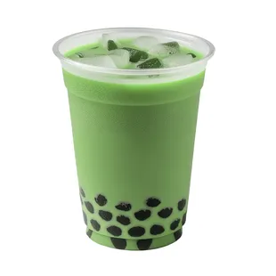 Green Honeydew Boba