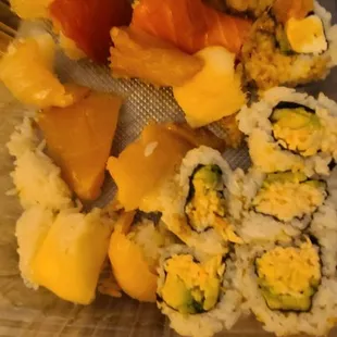 sushi and sashimi, sashimi, food, sushi