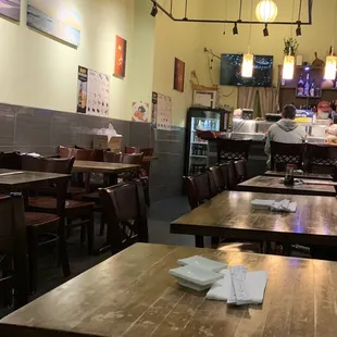 Interior from my favorite corner seat.