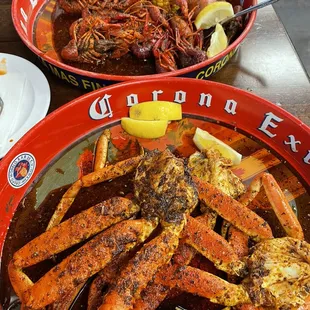 Lobster and crawfish