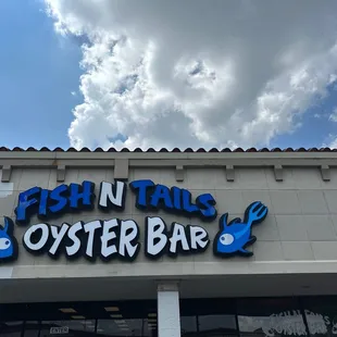 the front of the restaurant