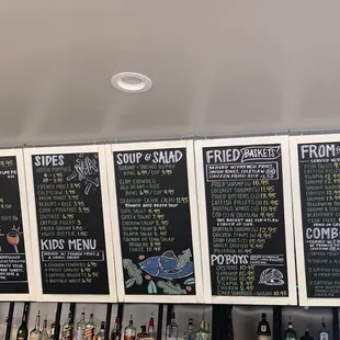 menus and prices