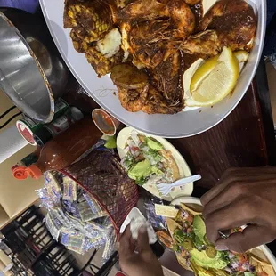 Me encantan los camarones hervidos están deliciosos