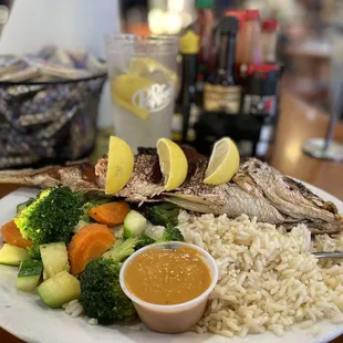 Full red Snapper did not see on menu had to request it.