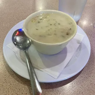 Clam chowder