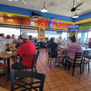 Busy! People were pouring in. June 2022