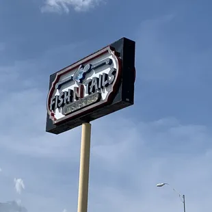 Restaurant sign