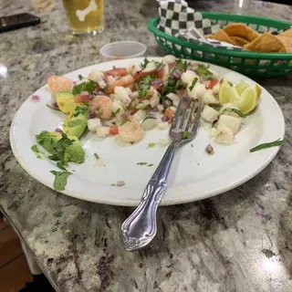 Tostada de Ceviche