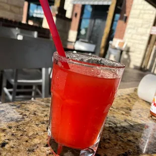 $5.50 Strawberry Margarita (Happy Hour M-F 3:00-6:00)