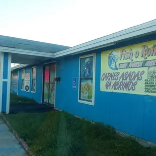 the front of a restaurant