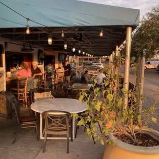 Covered outdoor patio